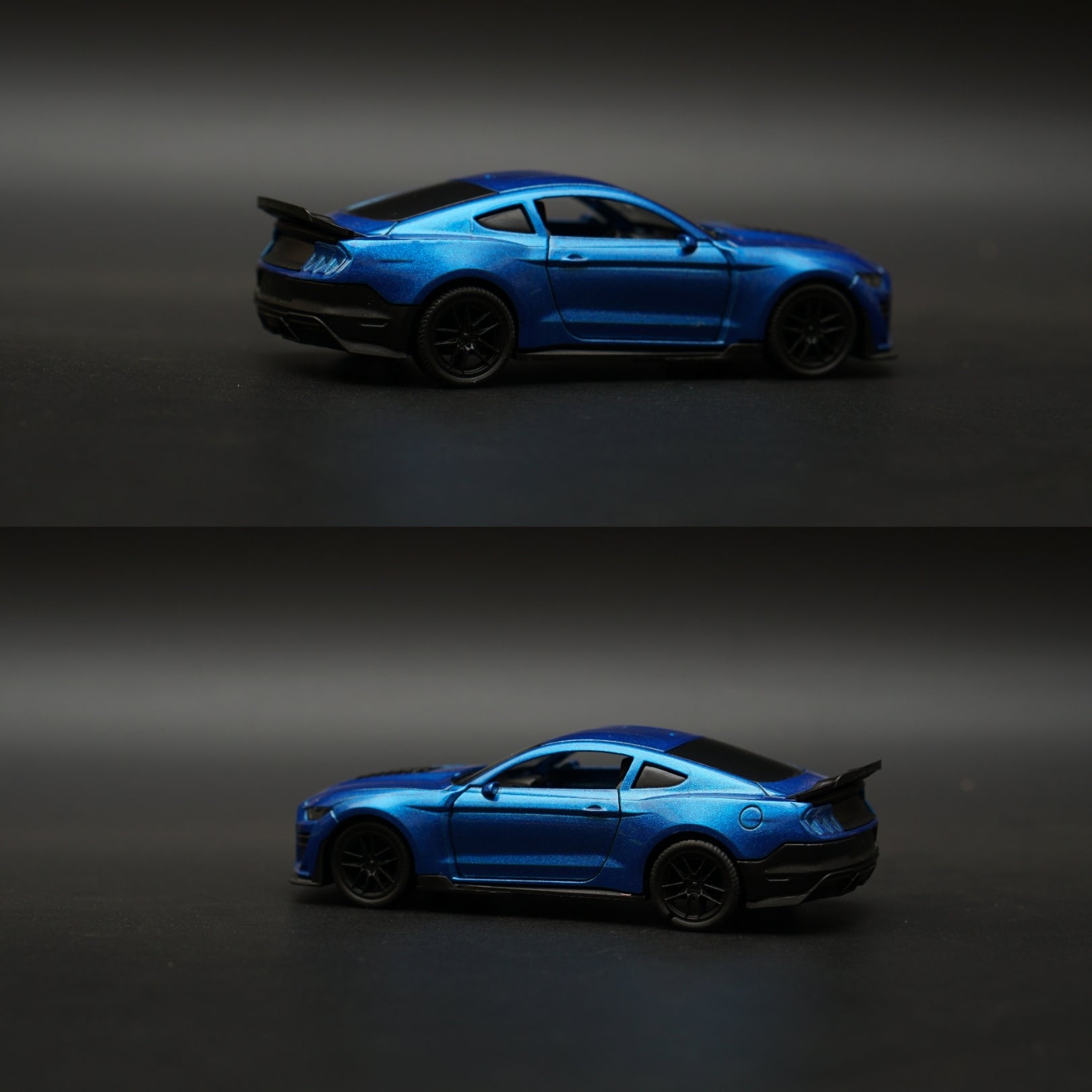 1:36 Mustang Blue Diecast -  Kunju Vandi  