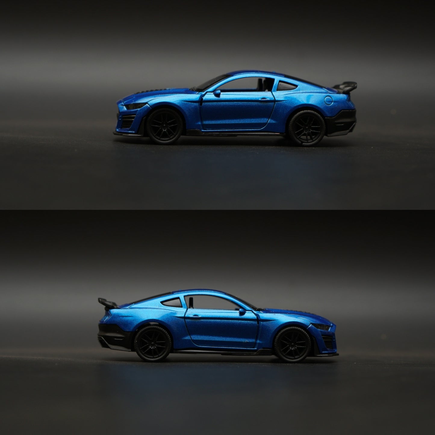 1:36 Mustang Blue Diecast -  Kunju Vandi  