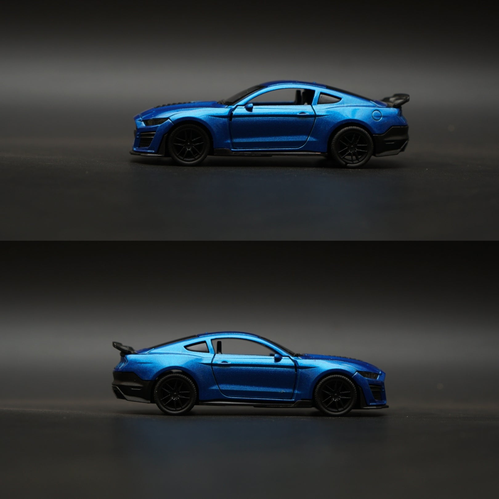 1:36 Mustang Blue Diecast -  Kunju Vandi  