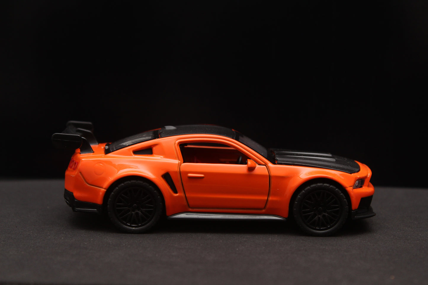 1:36 Mustang (Orange) Diecast -  Kunju Vandi  