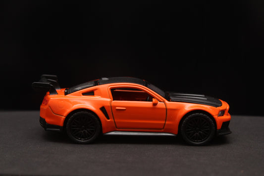 1:36 Mustang (Orange) Diecast -  Kunju Vandi  