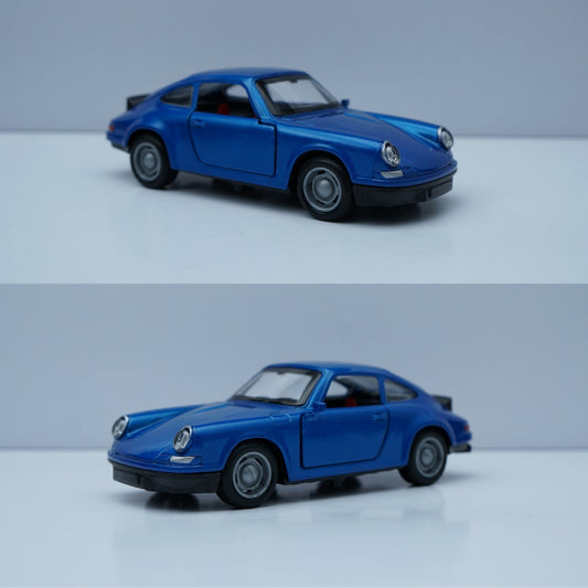 1:36 Porsche 911 Diecast (Blue) -  Kunju Vandi  