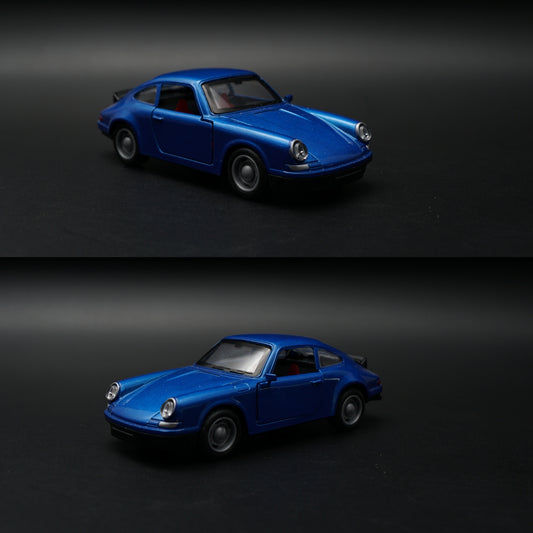 1:36 Porsche 911 Diecast (Blue) -  Kunju Vandi