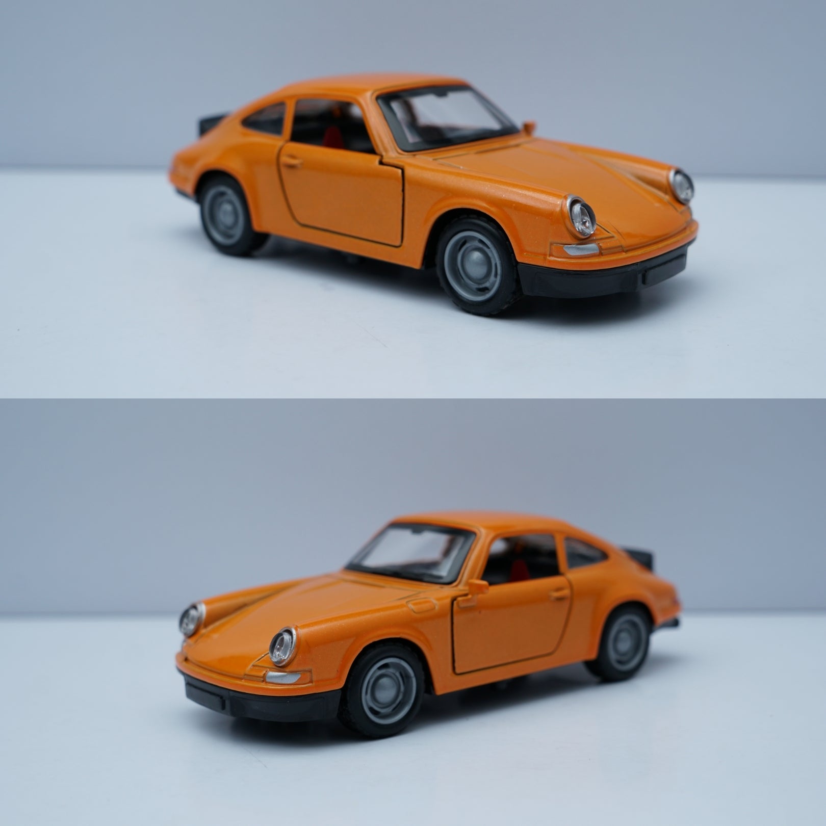 1:36 Porsche 911 Diecast (Orange) -  Kunju Vandi  