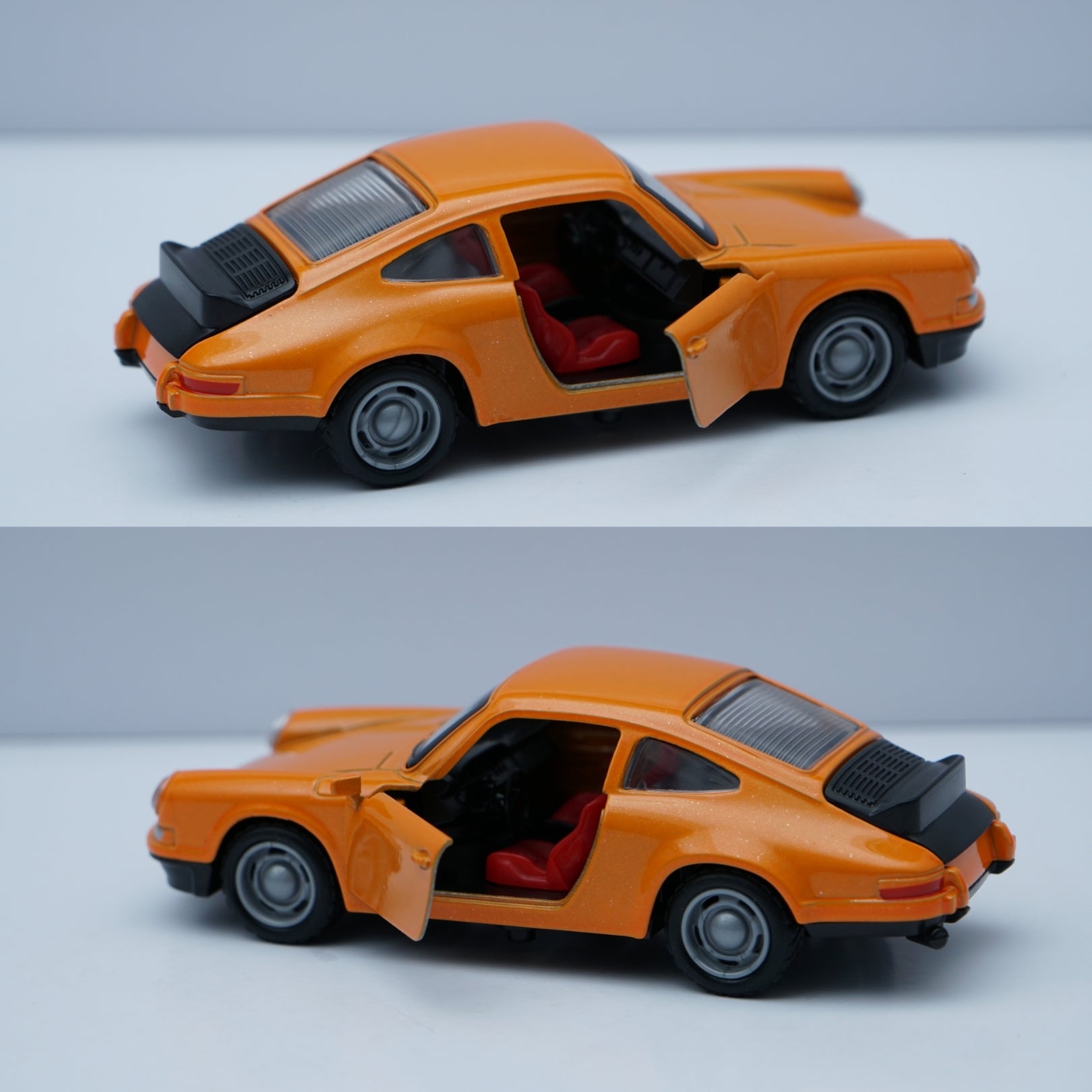 1:36 Porsche 911 Diecast (Orange) -  Kunju Vandi  