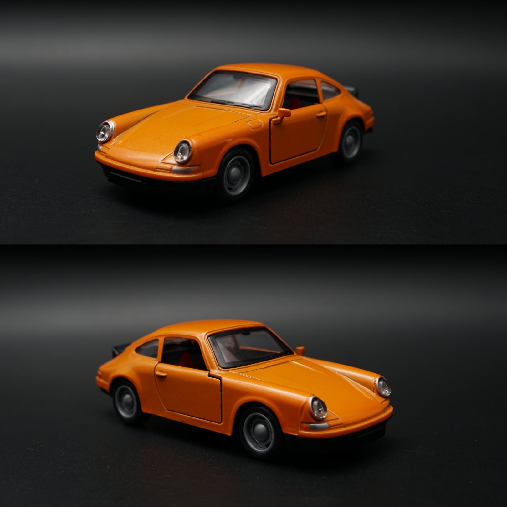 1:36 Porsche 911 Diecast (Orange) -  Kunju Vandi