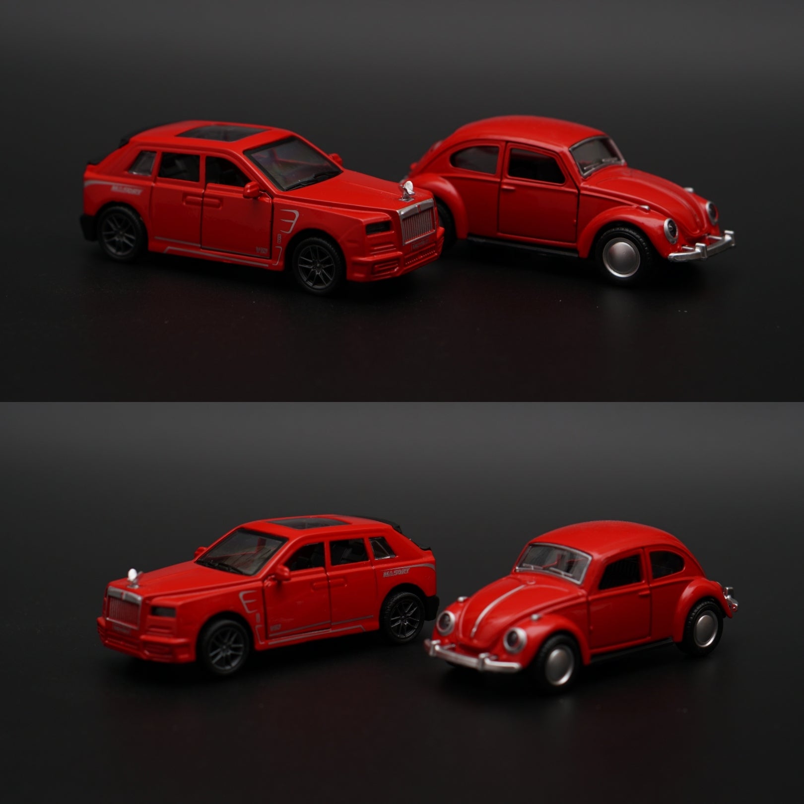 1:36 Rolls Royce , Beetle Diecast Combo -  Kunju Vandi  