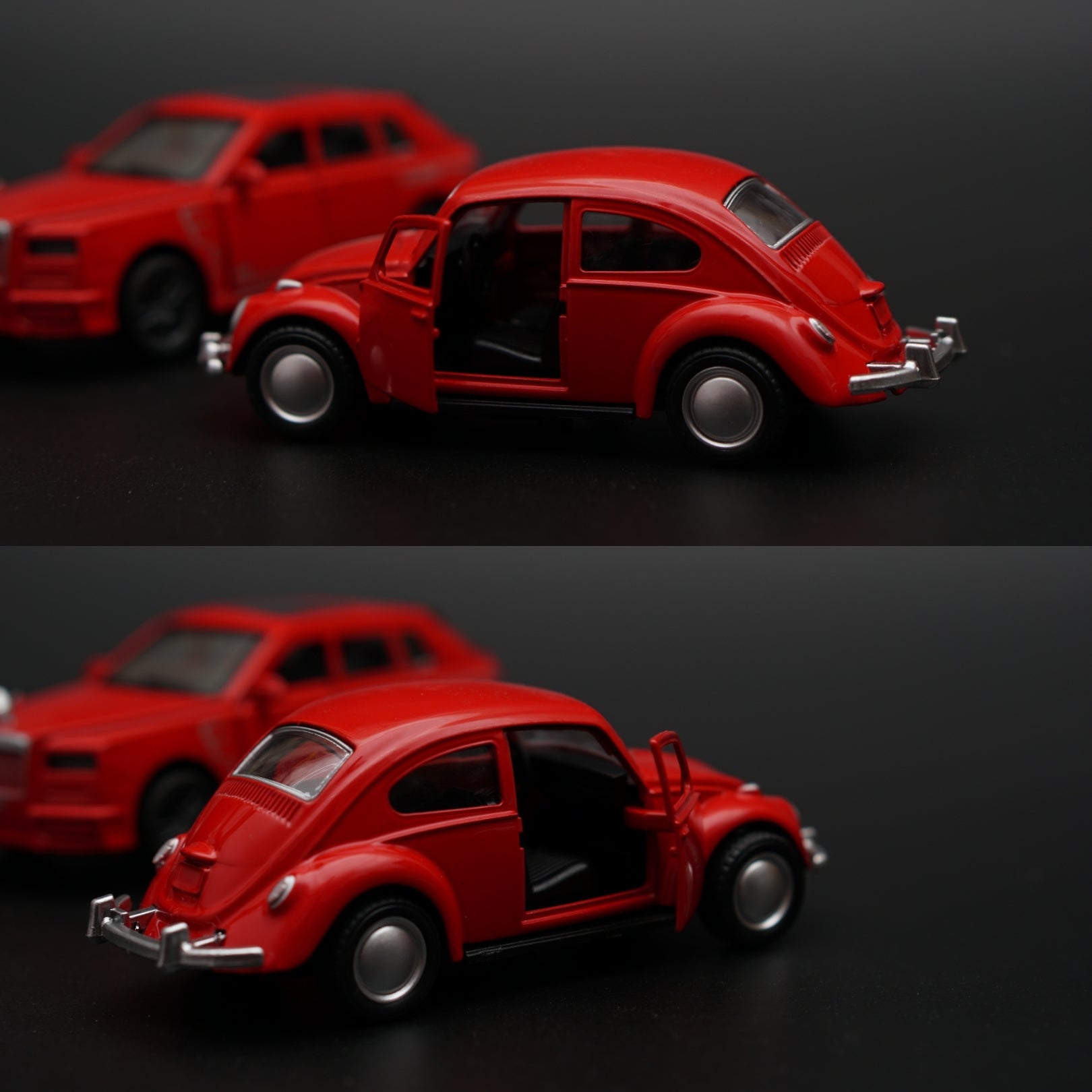 1:36 Rolls Royce , Beetle Diecast Combo -  Kunju Vandi  