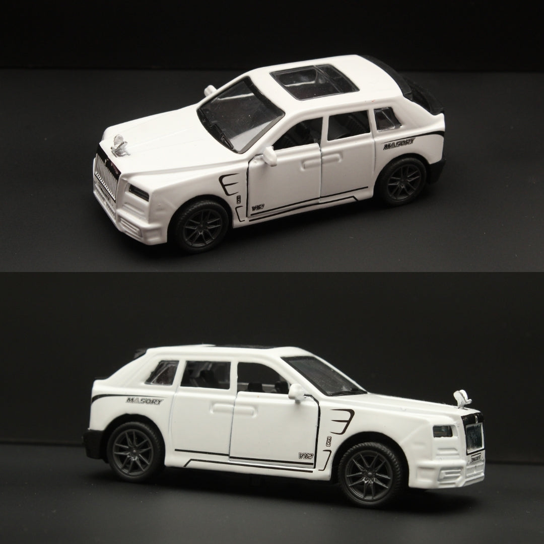 1:36 Rolls Royce Cullinan With Light and Sound (white) -  Kunju Vandi  