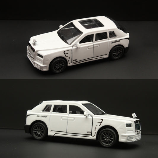 1:36 Rolls Royce Cullinan With Light and Sound (white) -  Kunju Vandi  