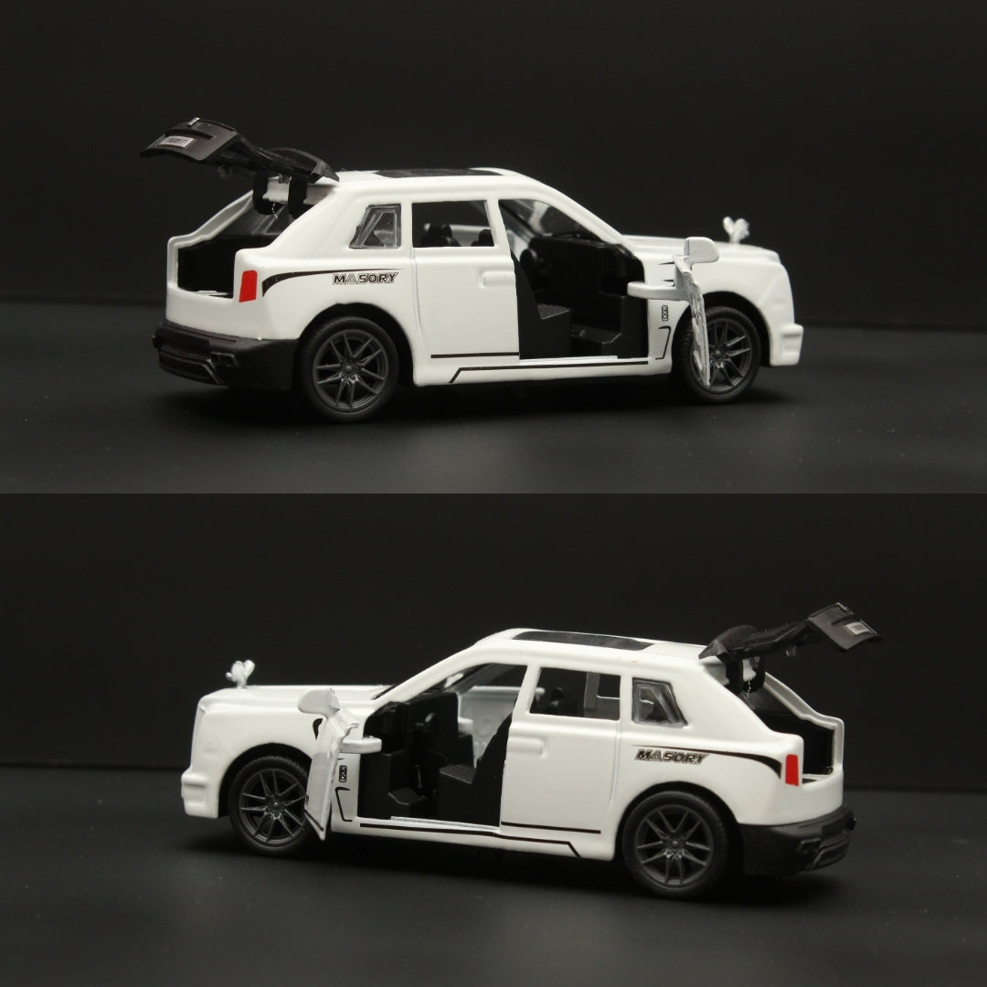 1:36 Rolls Royce Cullinan With Light and Sound (white) -  Kunju Vandi  