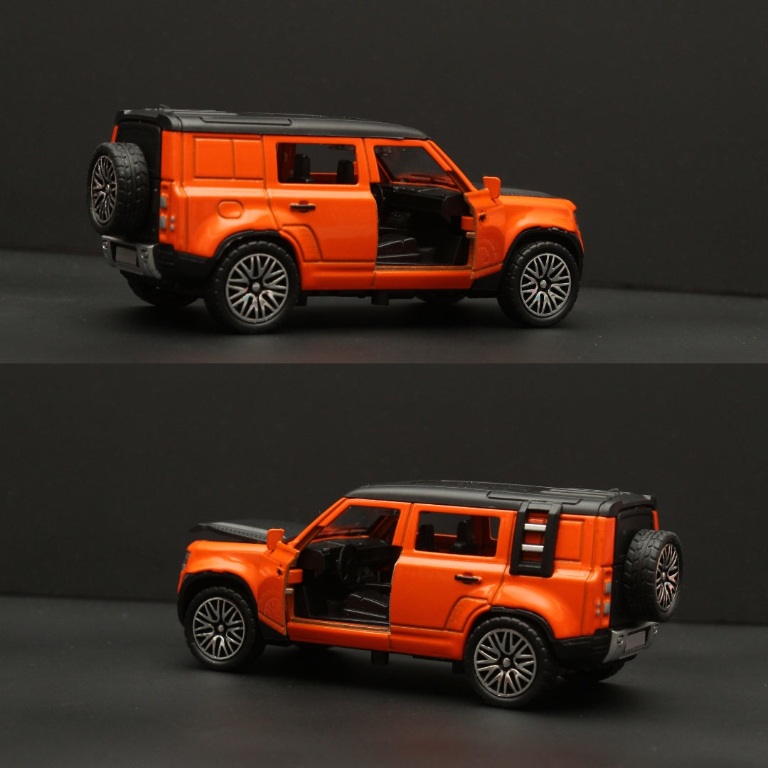 1:36 Scale Defender Orange -  Kunju Vandi  