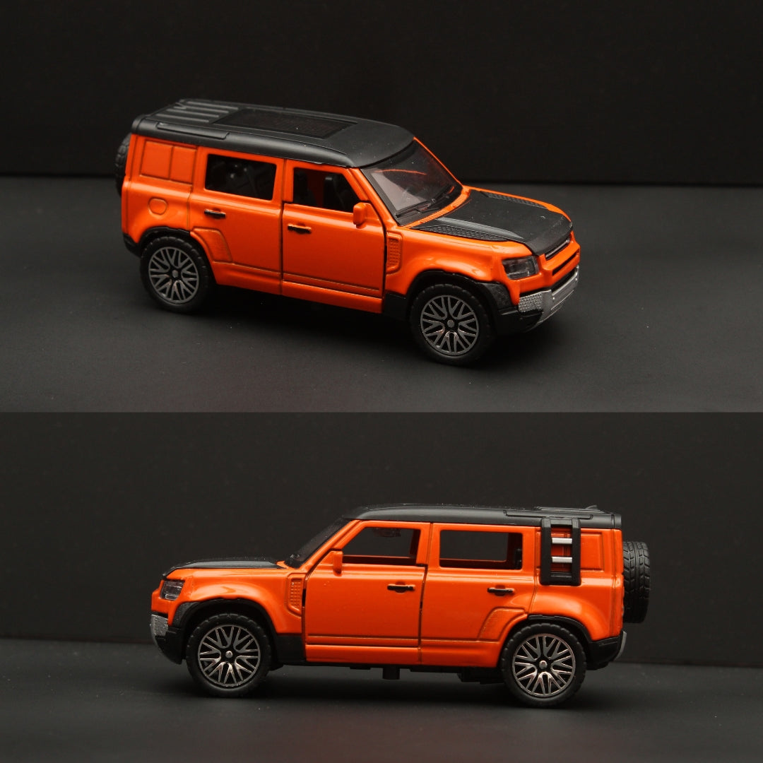 1:36 Scale Defender Orange -  Kunju Vandi  