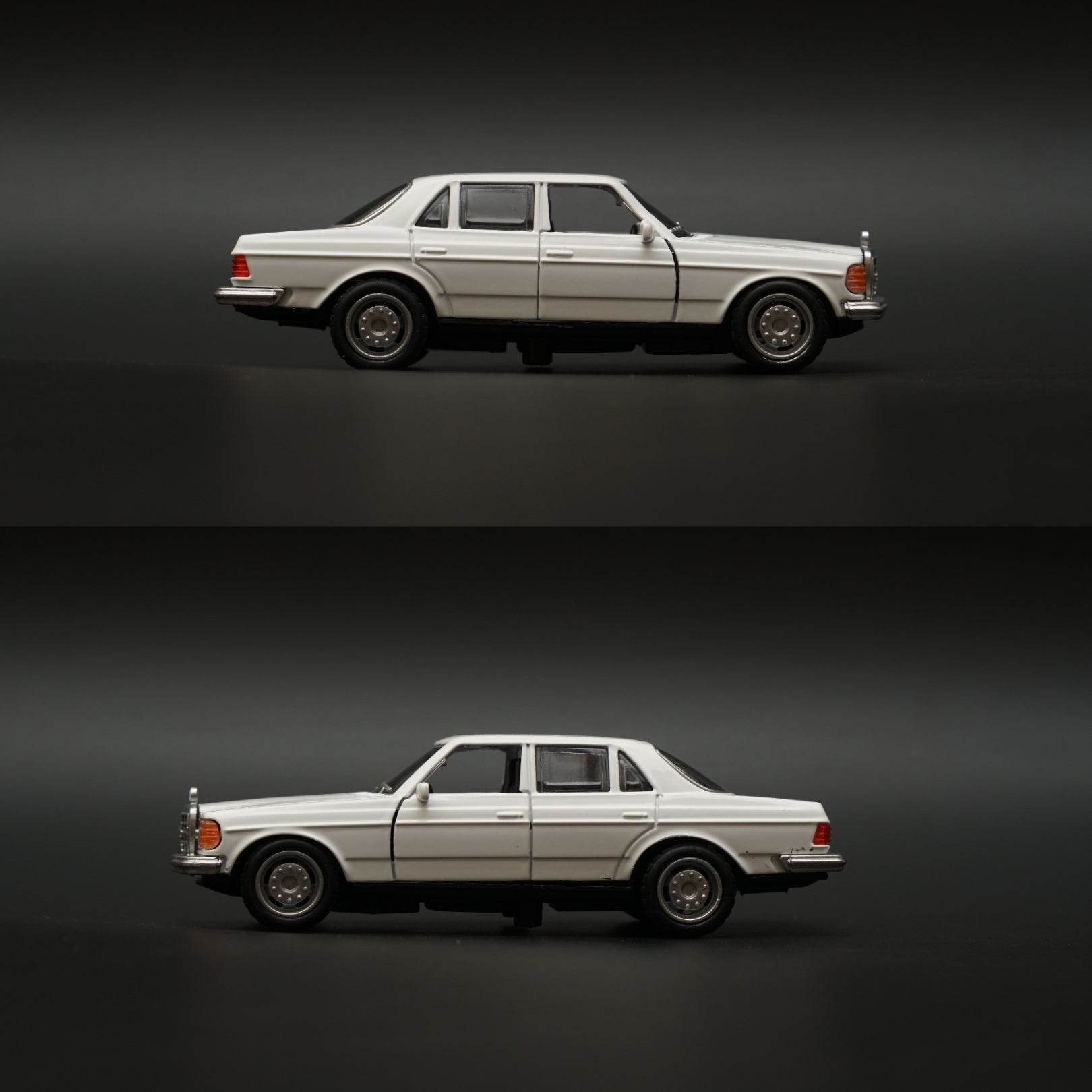 1:36 W123 , AE86 Diecast Combo (White,White) -  Kunju Vandi  