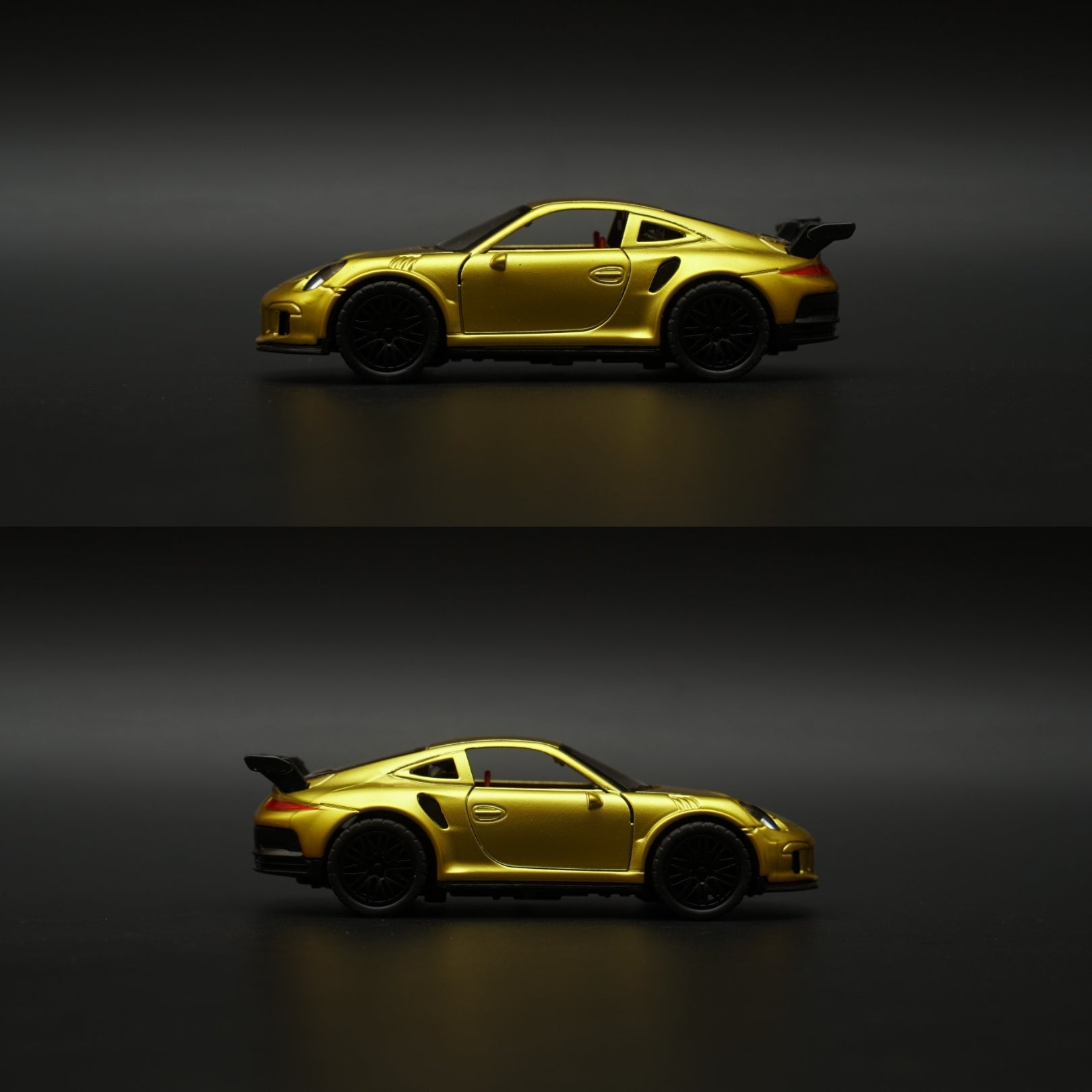 1:36 W123 , Porsche Diecast Combo (Golden,Golden) -  Kunju Vandi  