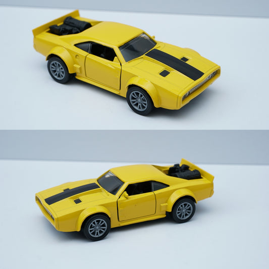 1:36 dodge Diecast Yellow -  Kunju Vandi  