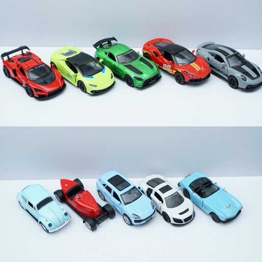 1:43 10 Car Combo Offer, STOCK CLEARING  (5) -  Kunju Vandi  
