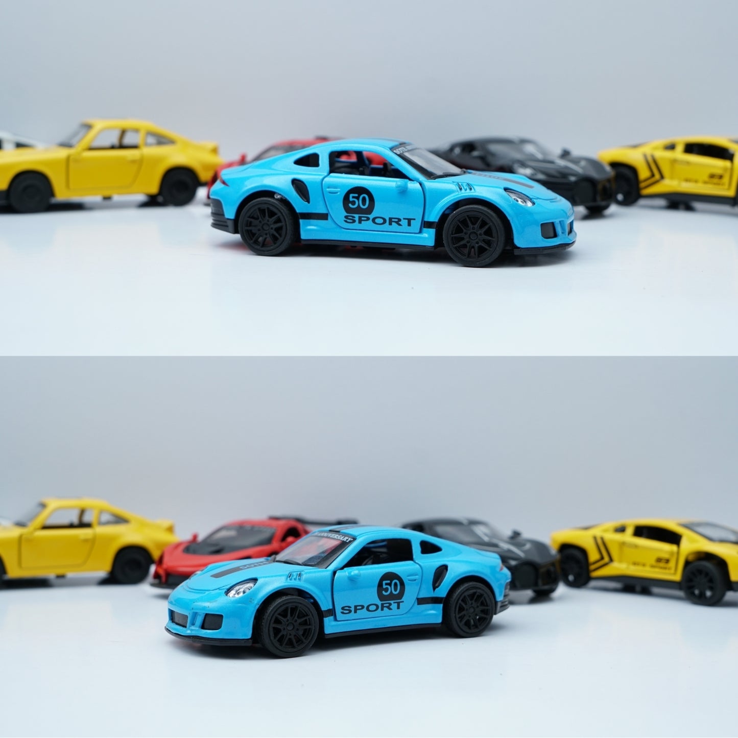 1:43 10 Car Combo Offer, STOCK CLEARING (9) -  Kunju Vandi  