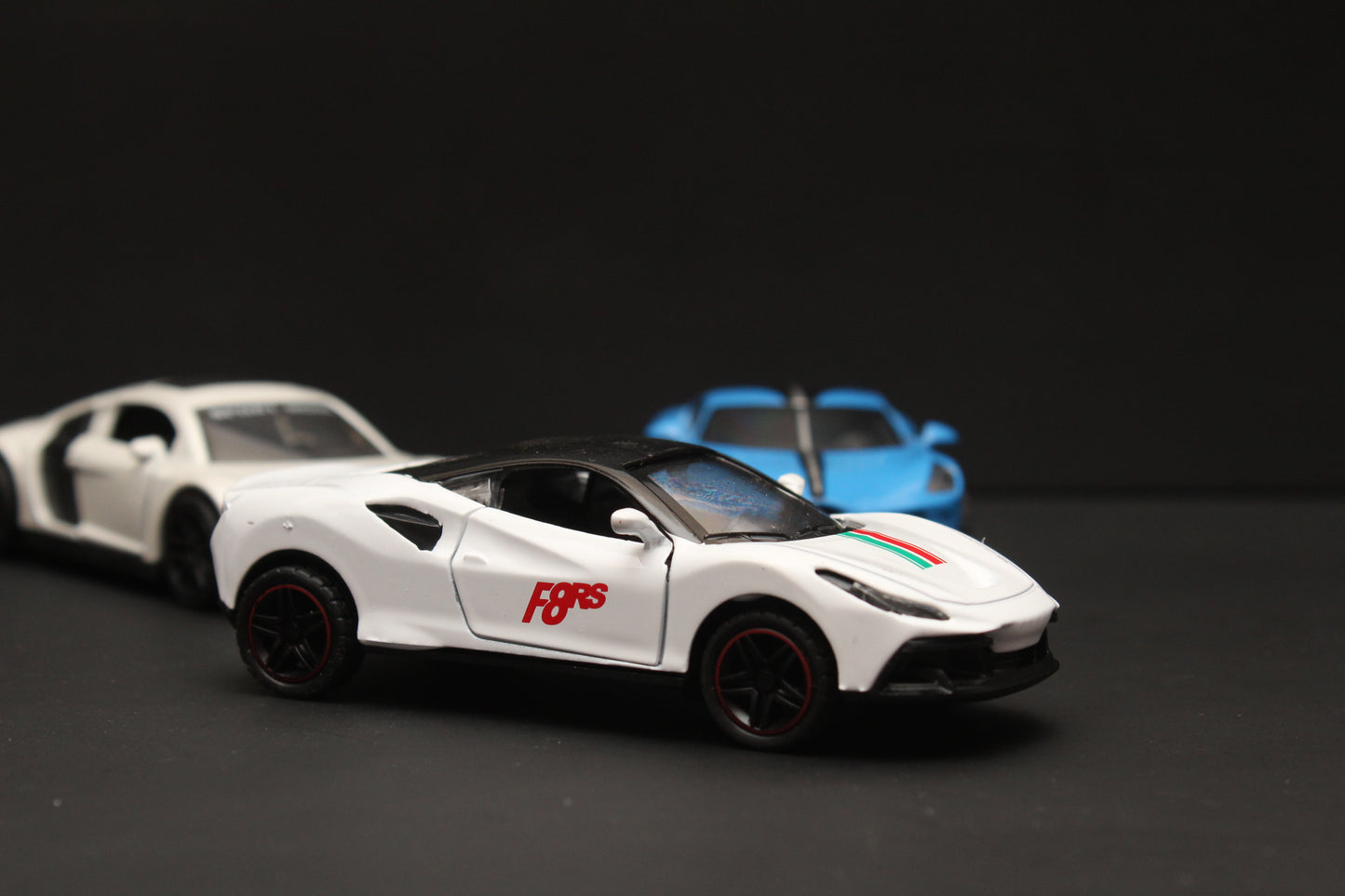1:43 Audi , Bugatti , Ferrari Diecast Combo -  Kunju Vandi  
