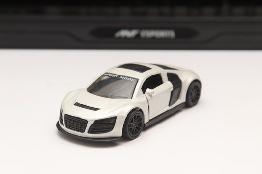 1:43 Audi Diecast White -  Kunju Vandi  
