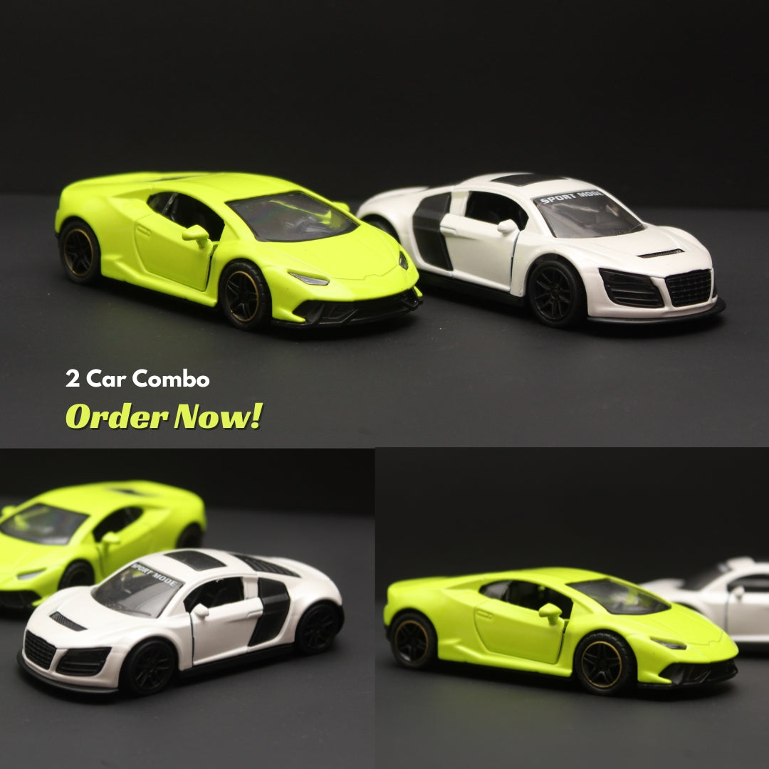 1:43 Audi , Lambo Diecast Combo -  Kunju Vandi  