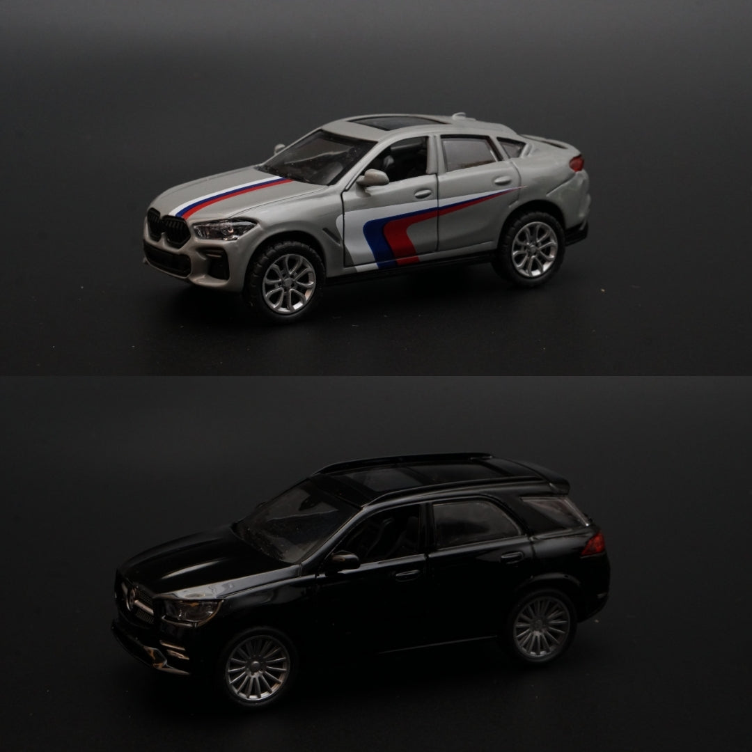 1;43 BMW , Benz Diecast Combo -  Kunju Vandi  