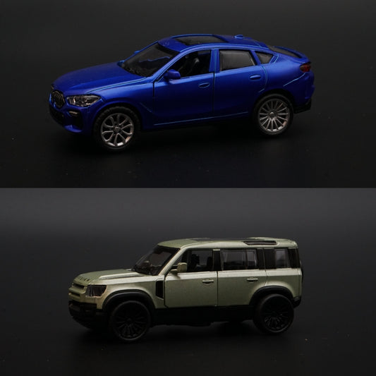 1:43 BMW , Defender Diecast Combo -  Kunju Vandi  
