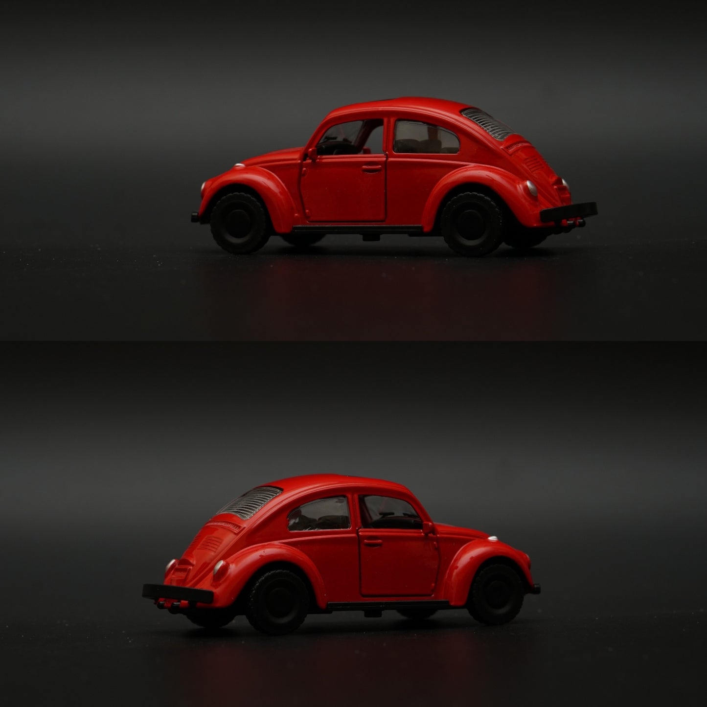 1:43 Beetle Metal Body Red Diecast (1) -  Kunju Vandi  