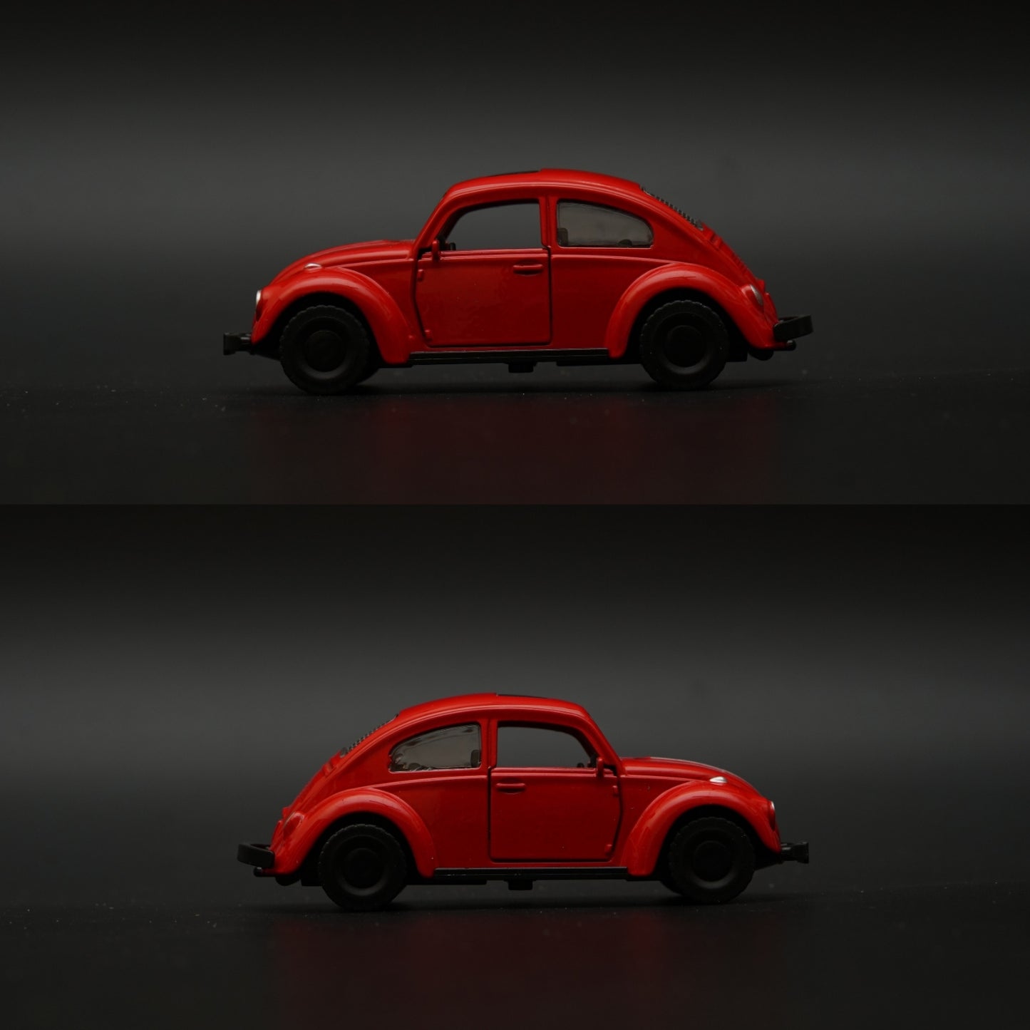 1:43 Beetle Metal Body Red Diecast (1) -  Kunju Vandi  
