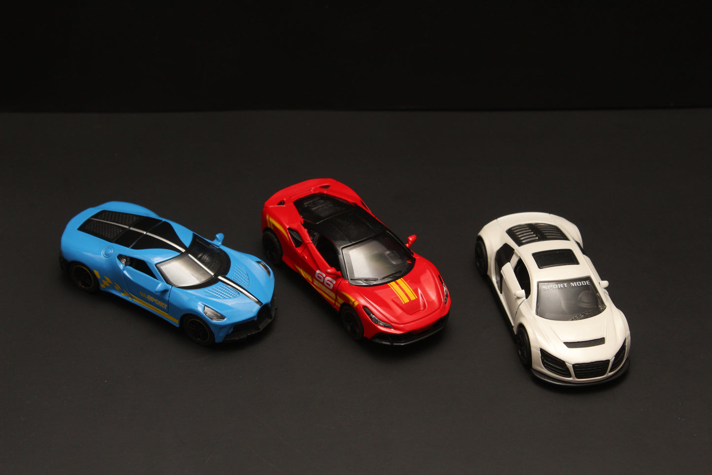 1:43 Bugatti , Ferrari , Audi Diecast combo -  Kunju Vandi  