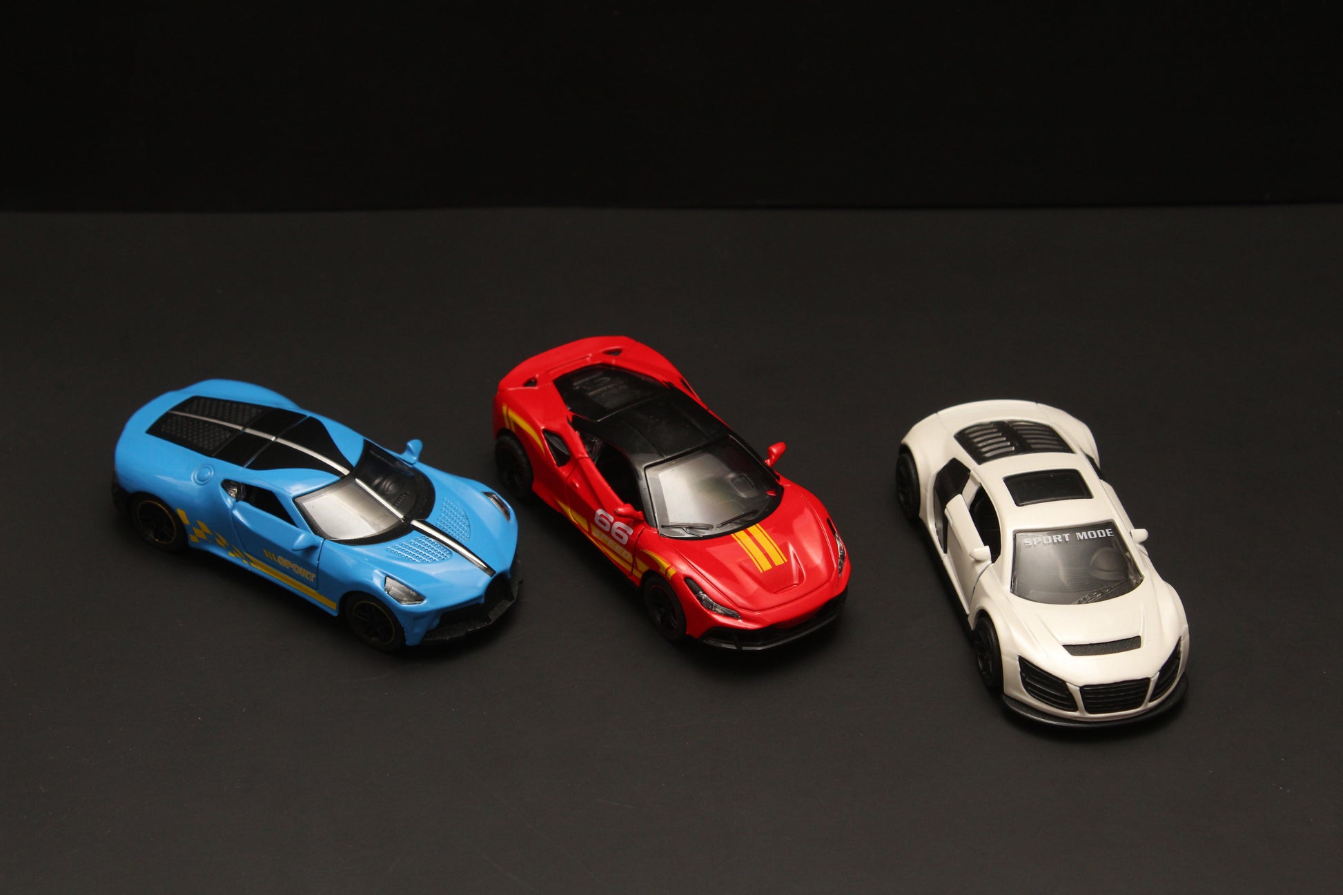 1:43 Bugatti , Ferrari , Audi Diecast combo -  Kunju Vandi  