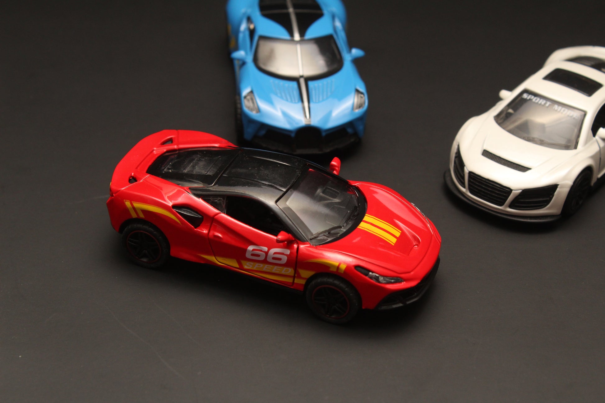 1:43 Bugatti , Ferrari , Audi Diecast combo -  Kunju Vandi  