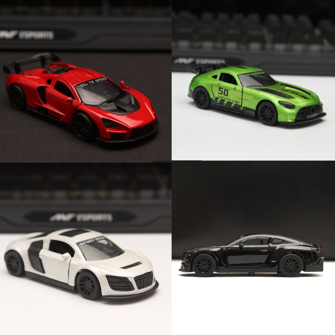 1:43 Diecast Combo 4Pcs -  Kunju Vandi  