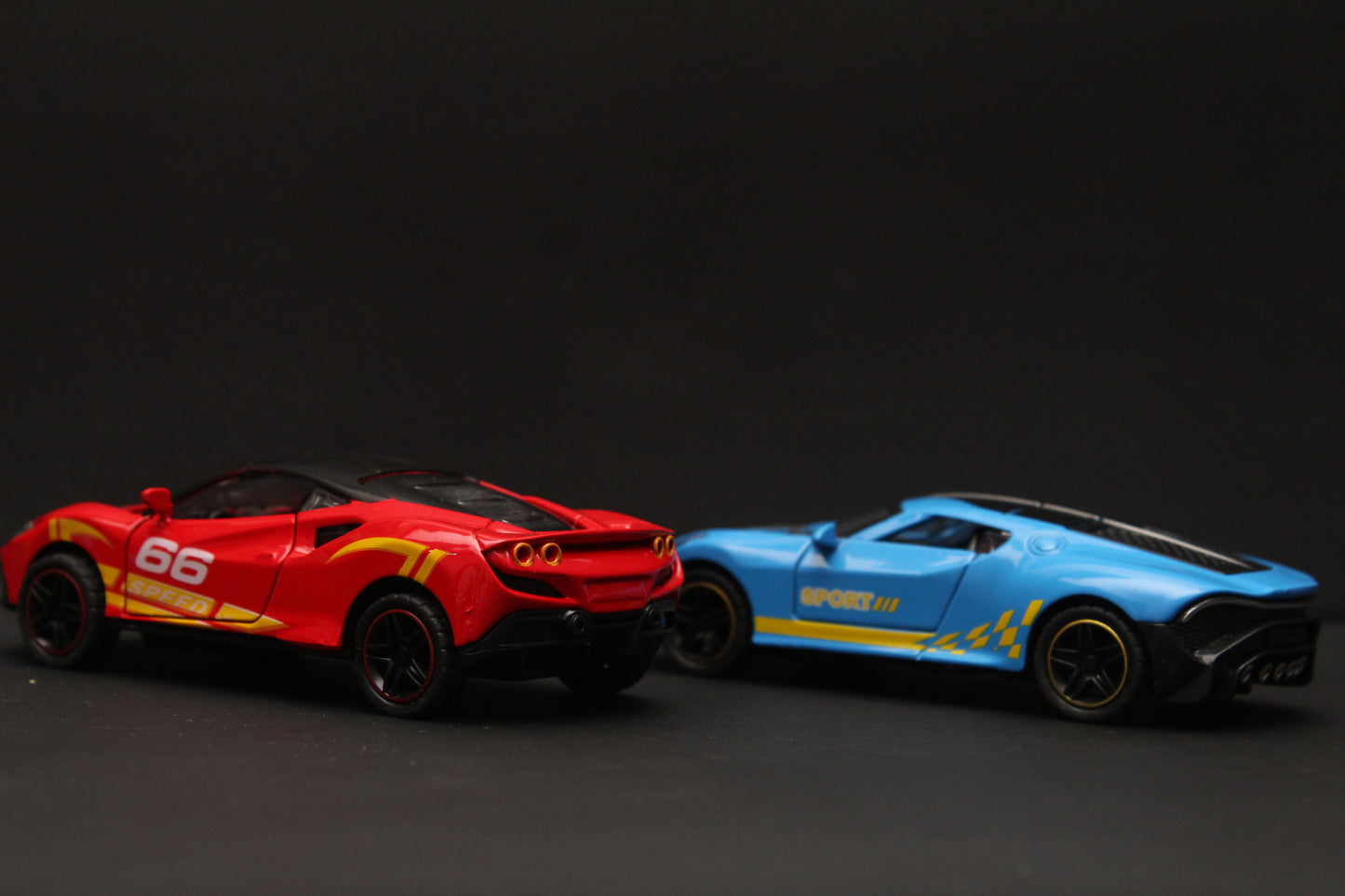 1:43 Ferrari , Bugatti Diecast Combo -  Kunju Vandi  