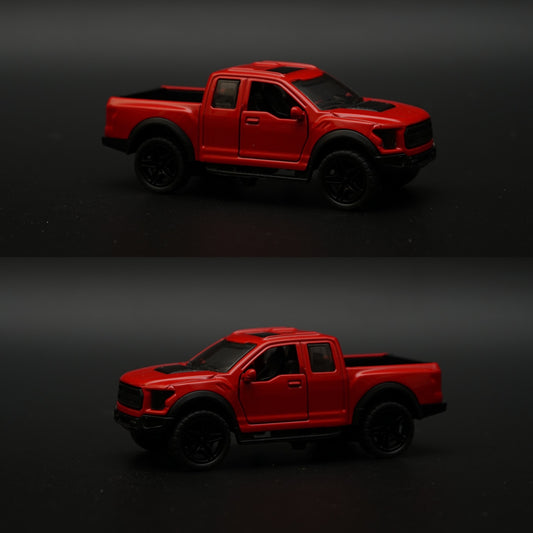1:43 Ford Raptor Diecast (Red) -  Kunju Vandi  