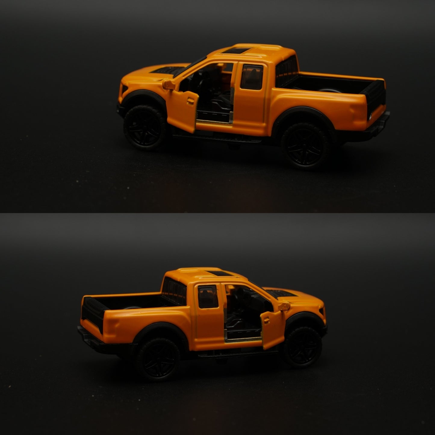1:43 Ford Raptor Diecast (Yellow) -  Kunju Vandi  