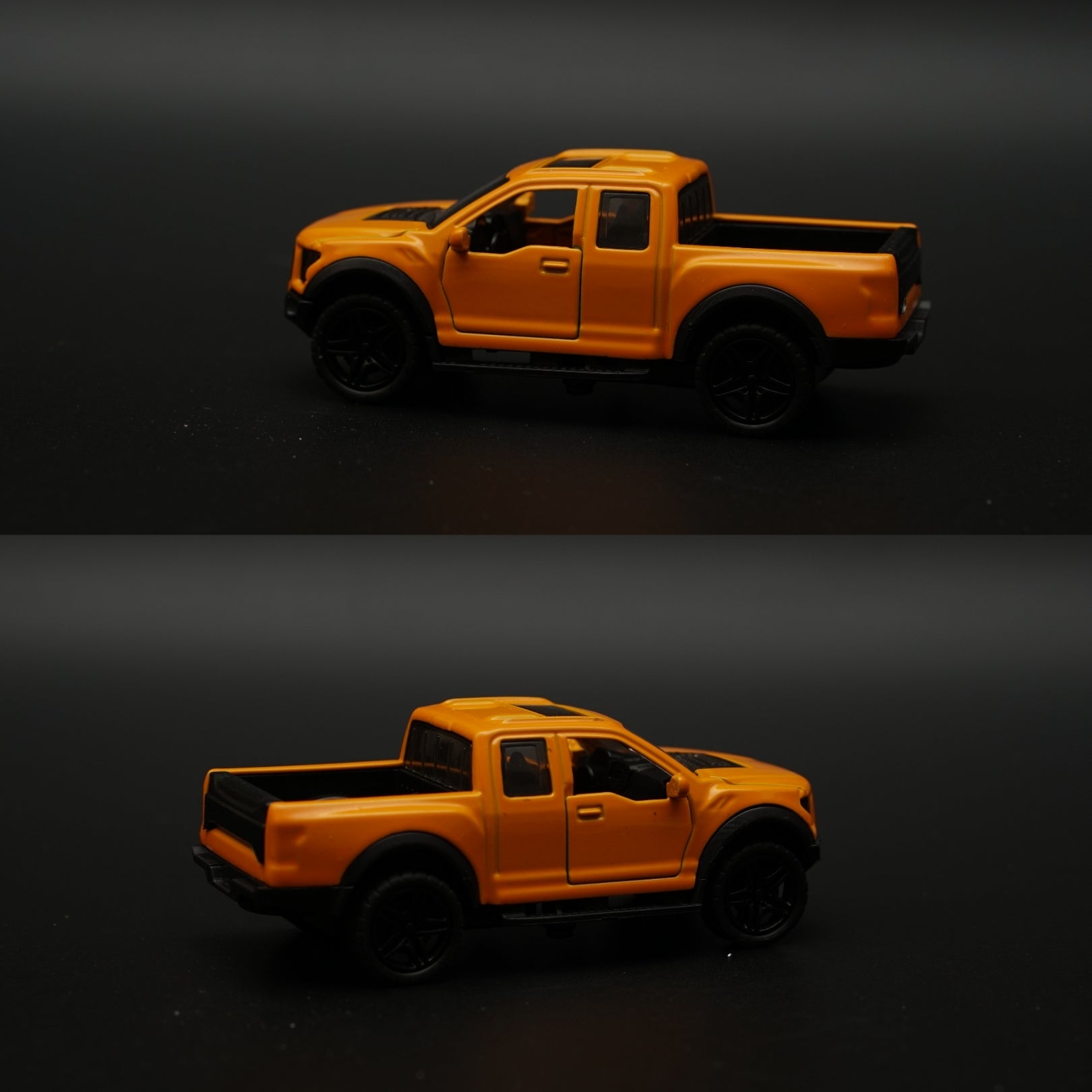 1:43 Ford Raptor Diecast (Yellow) -  Kunju Vandi  