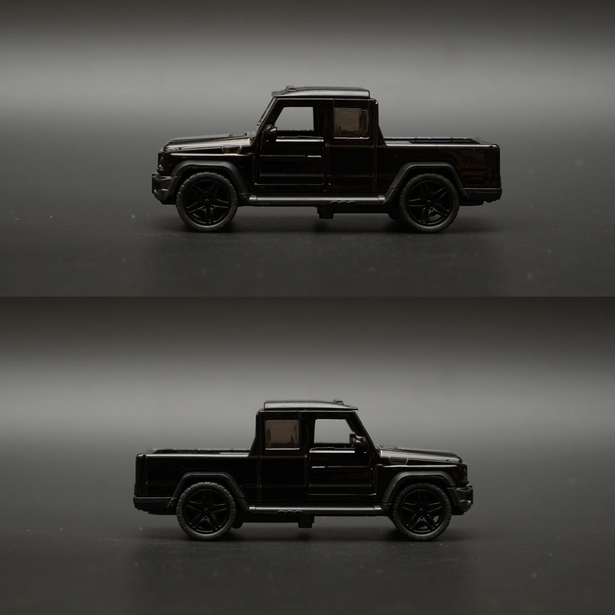 1:43 G-Class Pickup Diecast (Black) -  Kunju Vandi  