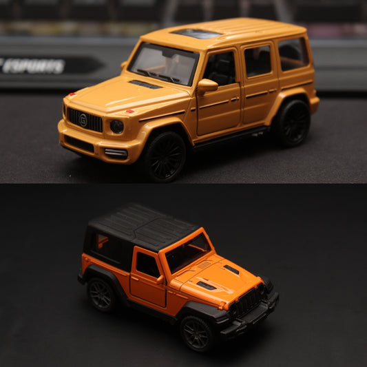 1:43 G Wagon ,Thar Diecast Combo -  Kunju Vandi