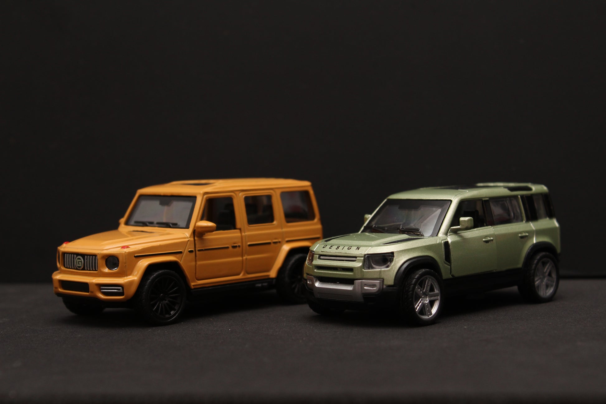 1:43 Gwagon , Defender  Diecast Combo -  Kunju Vandi  
