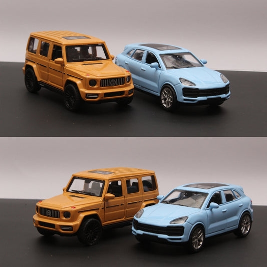 1:43 Gwagon , Porsche Diecast Combo -  Kunju Vandi  