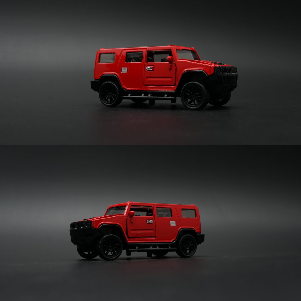 1:43 Hummer H2 Diecast — Red | American SUV Collector's Model -  Kunju Vandi  