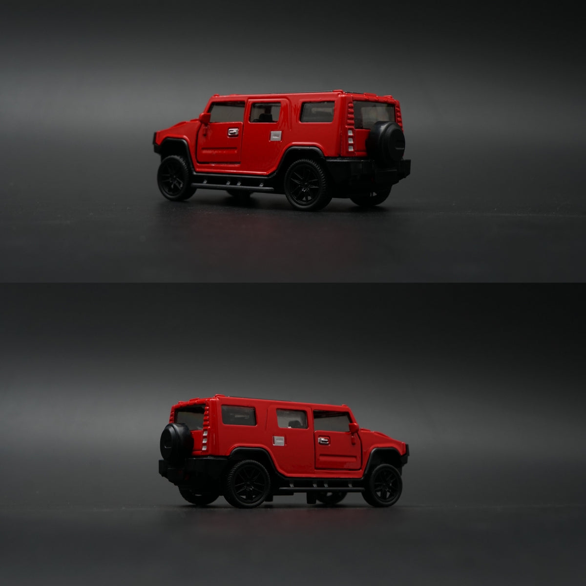 1:43 Hummer H2 Diecast — Red | American SUV Collector's Model -  Kunju Vandi  