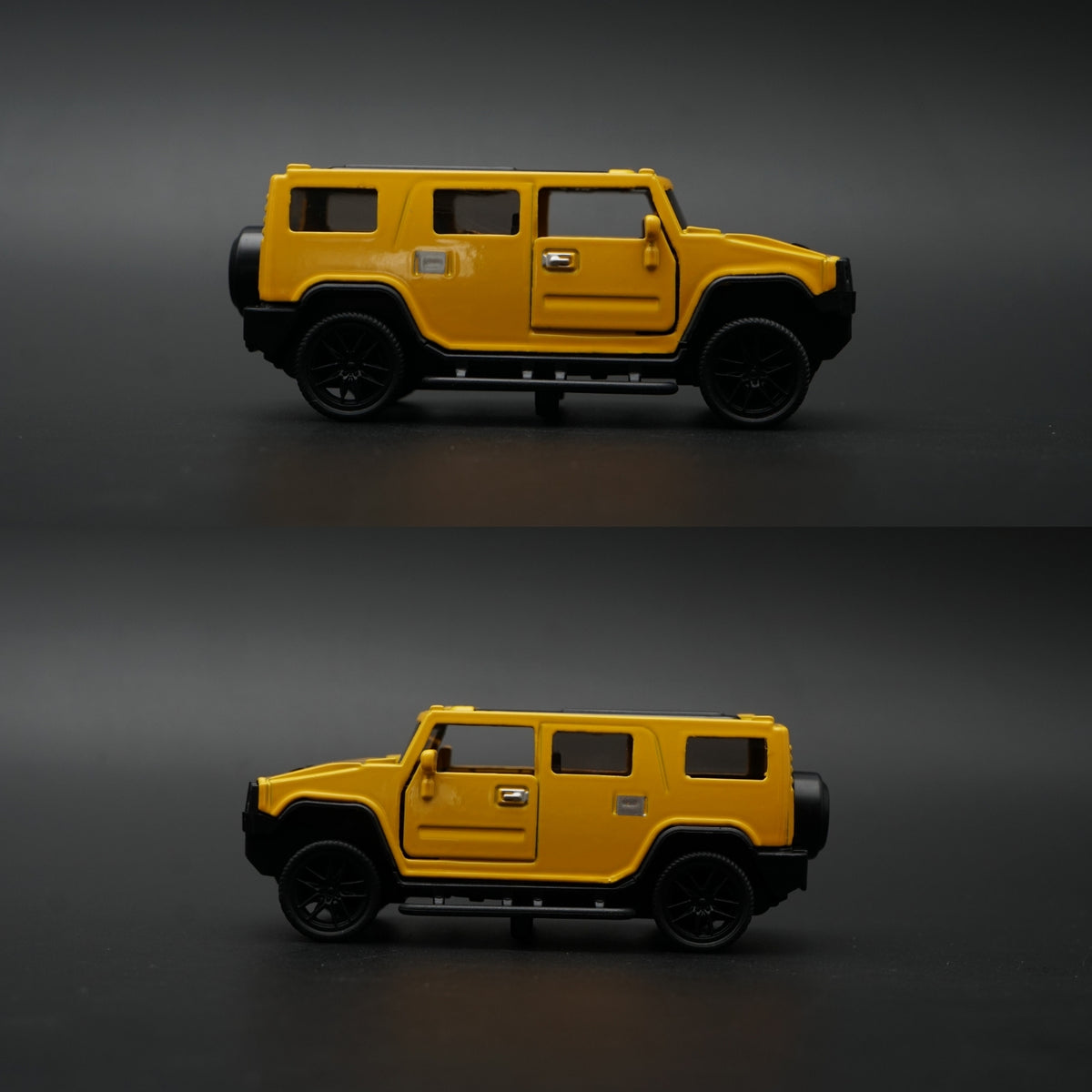 1:43 Hummer H2 Diecast — Yellow | American SUV Collector's Model -  Kunju Vandi  