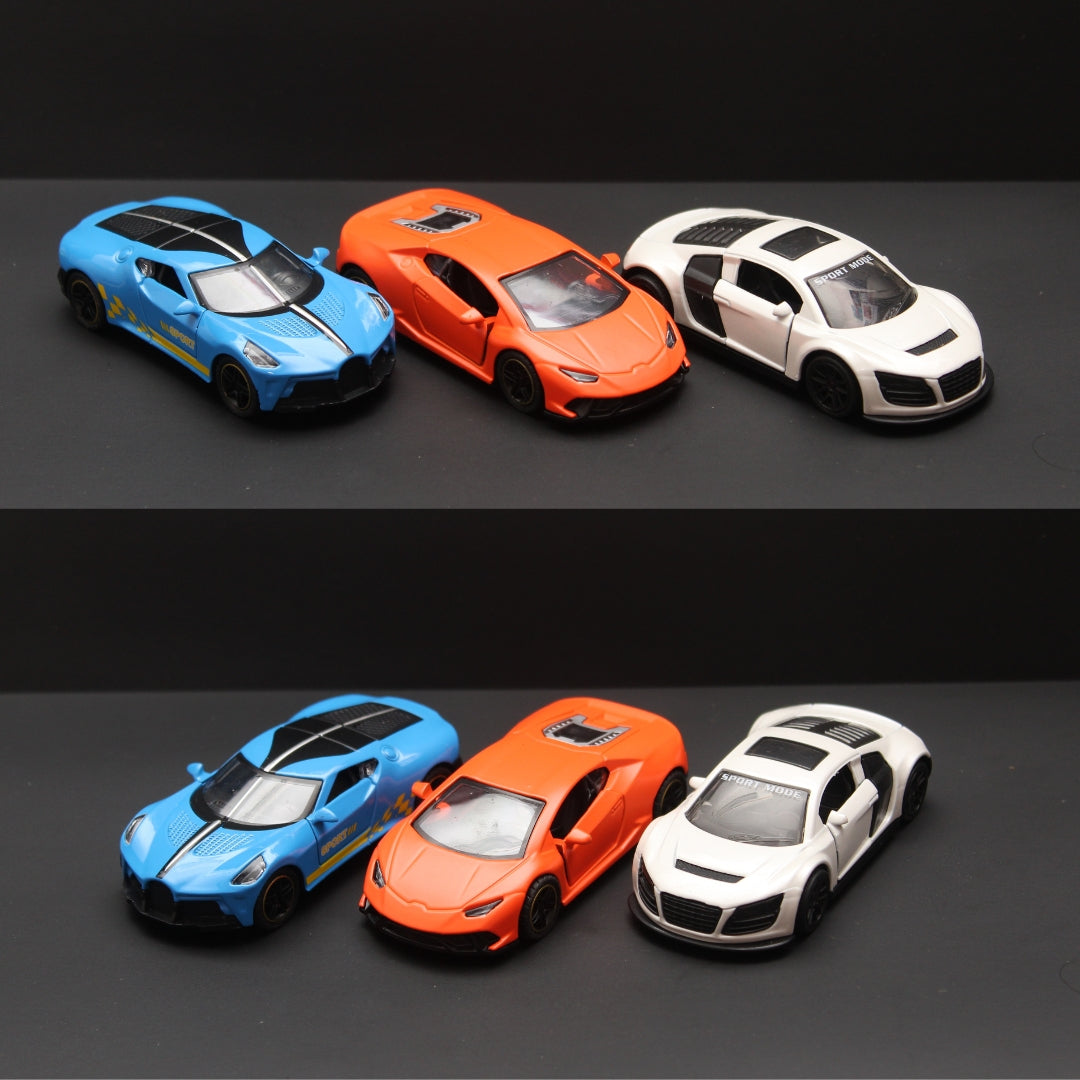 1:43 Lambo , Audi , Bugatti Diecast Combo -  Kunju Vandi  