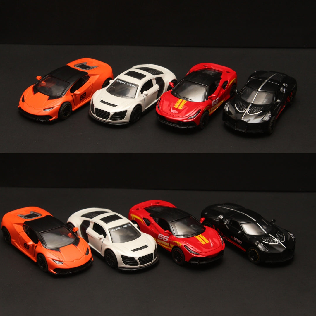 1:43 Lambo , Audi , Ferrari , Bugatti Diecast Combo -  Kunju Vandi  