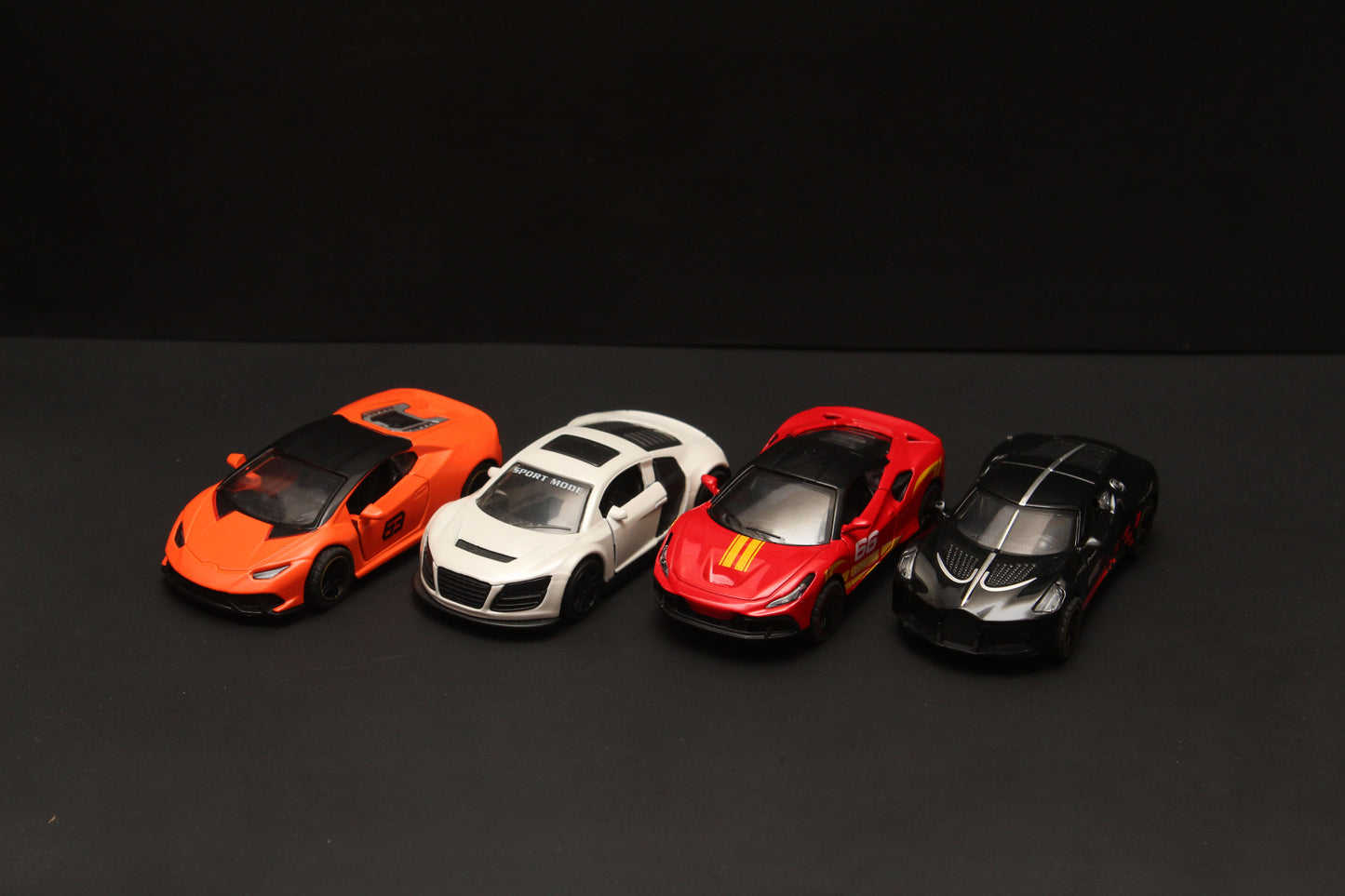 1:43 Lambo , Audi , Ferrari , Bugatti Diecast Combo -  Kunju Vandi  