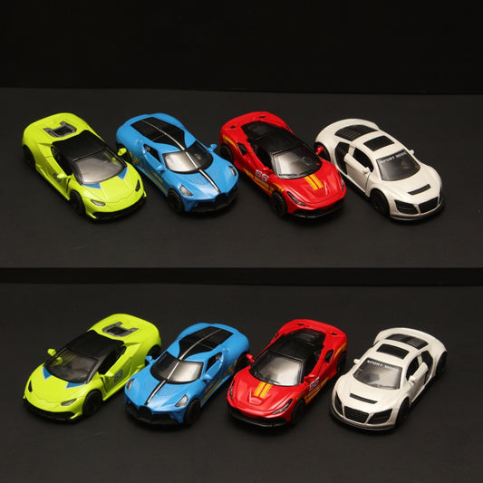 1:43 Lambo , Bugatti , Ferrari , Audi Diecast Combo -  Kunju Vandi  