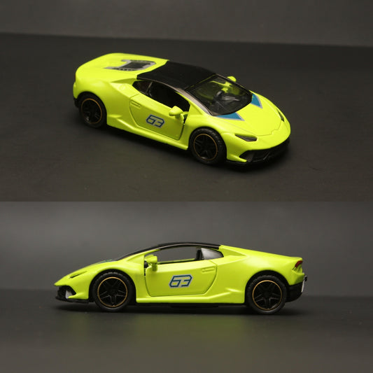 1:43 Lamborghini Metal Body Green/B -  Kunju Vandi  