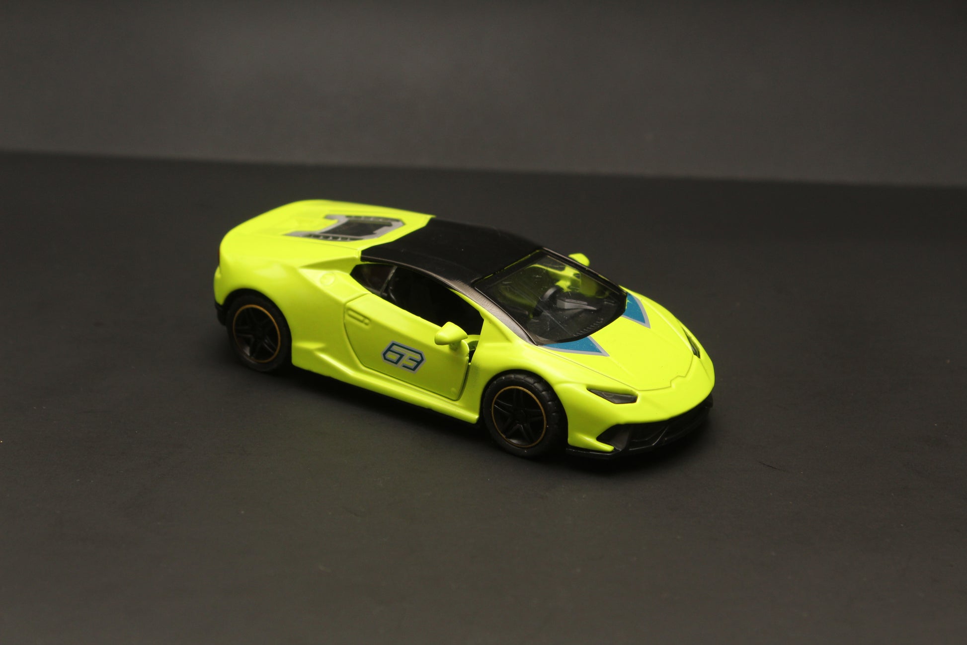 1:43 Lamborghini Metal Body Green/B -  Kunju Vandi  
